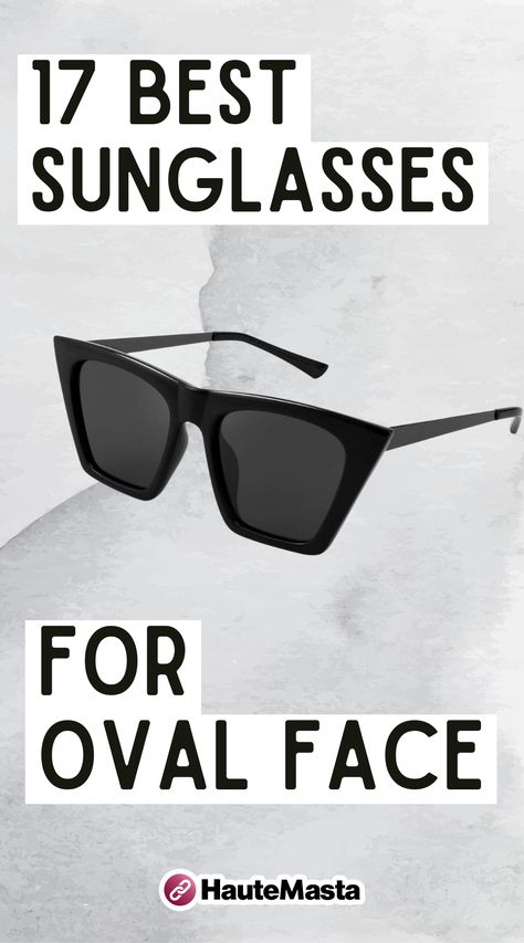 Are you tired of hunting for the perfect sunglasses that suit your oval face shape? Look no further! We've rounded up the 17 best sunglasses that will frame your face in all the right ways. From trendy cat-eye frames to classic aviators, we've got you covered. Why not add a little shade to your life with these stylish picks? Don't let the sun cramp your style - find your perfect pair now! Sunglasses For Long Oval Face, Quay Sunglasses For Oval Face, Square Cat Eye Sunglasses, Sunglasses For Oval Shaped Face, Sun Glasses For Oval Face For Women, Sun Glasses For Round Faces Women, Sunglasses Oval Face Woman, Sun Glasses Women Face Shapes, Oval Face Sunglasses Female