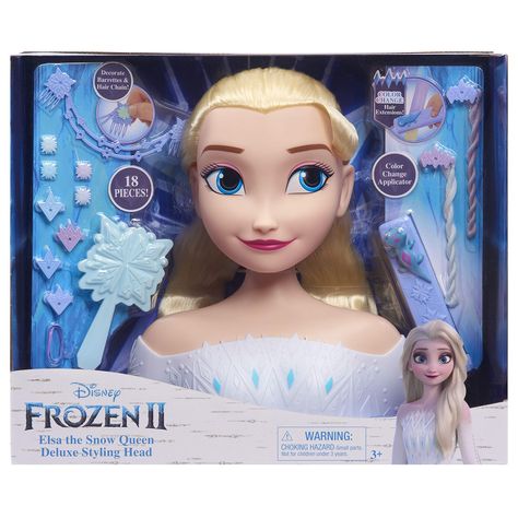 Elsa Toys, Anna Et Elsa, Disney Dishes, Disney Barbie, Change Hair Color, Frozen 2 Elsa, Disney Princess Toys, Frozen Toys, Change Hair