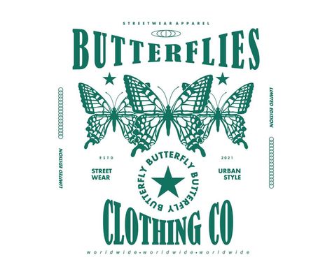 Retro Poster Graphic Design for T shirt Street Wear and Urban Style Butterfly Graphic Design, Retro Shirt Design, Vintage Shirt Design, Poster Graphic Design, Graphic Shirt Design, Design For T Shirt, Tshirt Printing Design, Tshirt Design Inspiration, T Shirt Design Vector