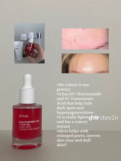 Skincare Tips Serum, Serum Guide Skincare, Korean Serum For Combination Skin, Korean Skin Care For Acne Prone Skin, Korean Serums For Acne, Korean Glass Skin, Skincare Korean, Skin Korean, Product Recommendation