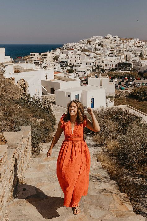 Greece Fashion Summer, Ireland Honeymoon, Greek Islands Vacation, Paris Honeymoon, Naxos Greece, Europe Honeymoon, Trip To Greece, Greece Honeymoon, Greece Itinerary