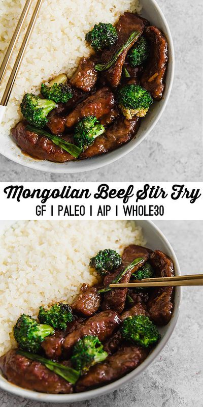 Meat Stir Fry, Mongolian Beef Stir Fry, Paleo Menu, Paleo Cookbook, Low Histamine, Resep Diet, Diner Recept, Mongolian Beef, Low Carb Diets