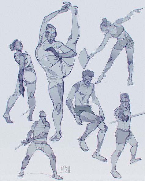 Gesture Drawing Poses, Perspective Drawing Lessons, Figure Sketching, Gesture Drawing, Figure Drawing Reference, Character Design Animation, Anatomy Art, Illustration Character Design, Illustration Artists