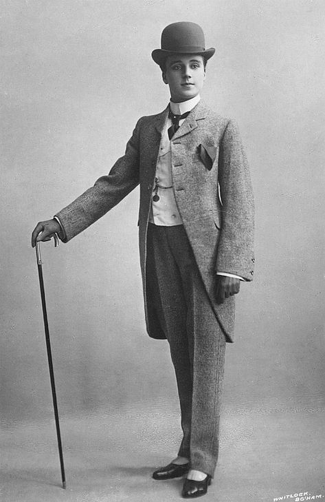 Hetty King, 1900′s. Victorian Mens Clothing, Fashion 60s, Vintage Gentleman, 1900s Fashion, Victorian Photos, Fashion 90s, Vintage Mens Fashion, Dapper Men, Edwardian Fashion