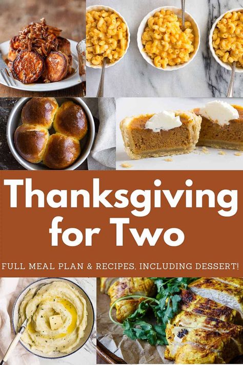 Essen, Untraditional Thanksgiving Dinner, Thanksgiving For Two, Thanksgiving Dinner For Two, Small Thanksgiving, Easy Thanksgiving Dinner, Southern Thanksgiving Menu, Recipe For Two, Thanksgiving Appetizer Recipes