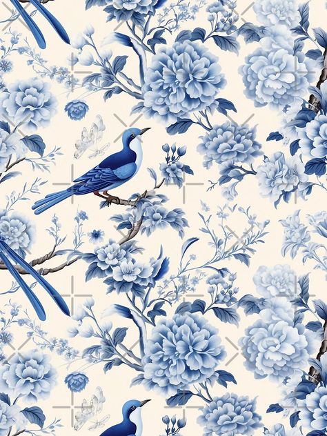 "Chinoiserie Pattern" Scarf for Sale by SideSignal | Redbubble Chinoiserie Patterns, Decoupage Paper Printable, Chinoiserie Pattern, Blue Chinoiserie, Pattern Scarf, Paper Printable, Patterned Scarves, Cookie Designs, Decoupage Paper