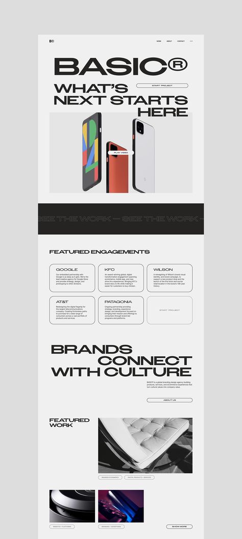 Design agency website concept on Behance Infographic Design Website, Web Layout Design Creative, Infographic Website Design, Website Concept Design, Formal Website Design, Graphic Design Agency Website, Contemporary Web Design, Website Agency Design, Minimalist Infographic Design Layout