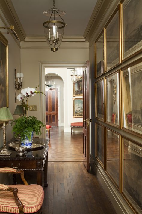 See more of Brockschmidt & Coleman LLC's "Park Avenue Apartment" on 1stdibs Park Avenue Apartment, Traditional Staircase, Entrance Way, New York City Apartment, Foyer Decorating, Entry Hallway, New York Apartment, In This House, Entry Foyer