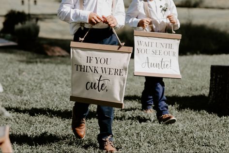 Nephew Signs For Wedding, 3 Ring Bearers, Nephew Ring Bearer Proposal, Ring Bear Proposal Box Ideas, Fun Ring Bearer Ideas, Things For Ring Bearer To Carry, Three Ring Bearers, Nephew Ring Bearer Signs, Ring Bearer Proposal Toddler