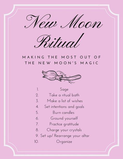 New Moon Dos And Donts, Feminine Rituals, Moon Journaling, New Moon Ritual, Lunar Witch, Moon Magick, Moon Spells, Moon Rituals, Witchcraft Spells