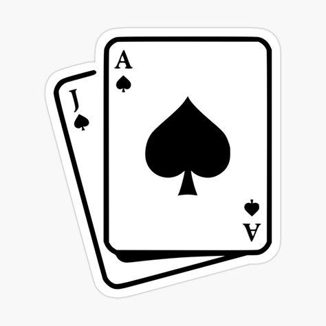 poker card | Ace of Spade | Blackjack Ace Playing card by BatrenaEG | Redbubble Kakeguri Tattoo, Poker Cards Drawing, Ace Playing Card, Ace Card Drawing, Spade Card Aesthetic, Ace Of Spades Card Drawing, Ace Card Aesthetic, Cards Drawing Poker, Card Icon