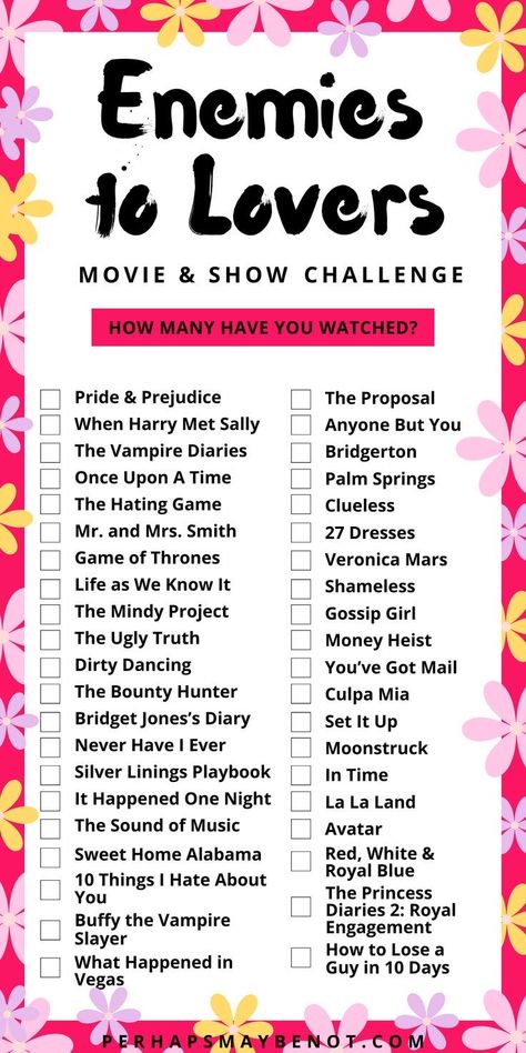 Series Recommendations List, Enemies To Lovers Movies To Watch, Netflix Movie Recommendations, Couples Movies, Teen Romance Movies, Show Recommendations, Movies Ideas, Best Teen Movies, Romance Movies Best