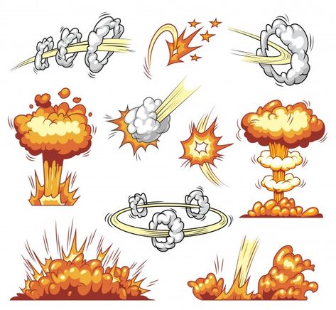 Explosion Comic Art, Nuclear Explosion Drawing, Graffiti Explosion, Explosion Tattoo, Cartoon Explosion, Explosion Drawing, Explosion Art, Create Your Own Comic, Nuclear Explosion