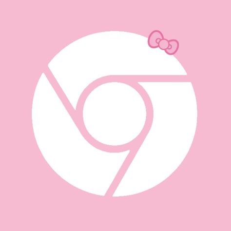 Hello Kitty Facebook Icon, Pink App Icons Aesthetic Hello Kitty, Chrome Pink Icon, Hello Kitty Pinterest Icon, Cute Discord Icon, Hello Kitty Icons Aesthetic, Hello Kitty Icons For Apps, Hello Kitty App Icon, Chrome Icon