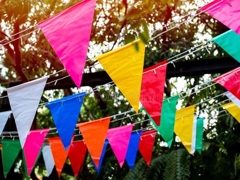 Colorful festival flags hanging in the.garden. Colorful festival flags hanging i , #AD, #hanging, #garden, #flags, #Colorful, #festival #ad Garland Room Decor, Coachella Party Ideas, Festival Garden Party, Festival Themed Party, Coachella Party, Festival Themed Wedding, Pennant Garland, Flag Hanging, Festival Theme