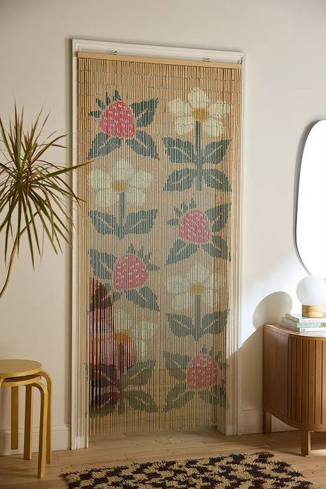 Home Gifts | Housewarming Gifts| Urban Outfitters UK | Urban Outfitters UK Bamboo Door Curtain, Boho Style Curtains, Urban Outfitters Curtains, Beaded Door Curtains, Bamboo Beaded Curtains, Blinds And Curtains, Bed With Posts, Beaded Curtain, Bamboo Curtains