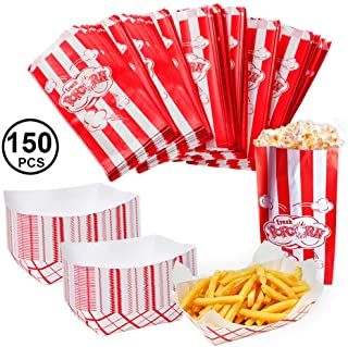 Paper Popcorn, Movie Night Popcorn, Movie Night Birthday Party, Barbeque Party, Movie Birthday Party, Circus Decorations, Movie Themed Party, Movie Night Snacks, Paper Food