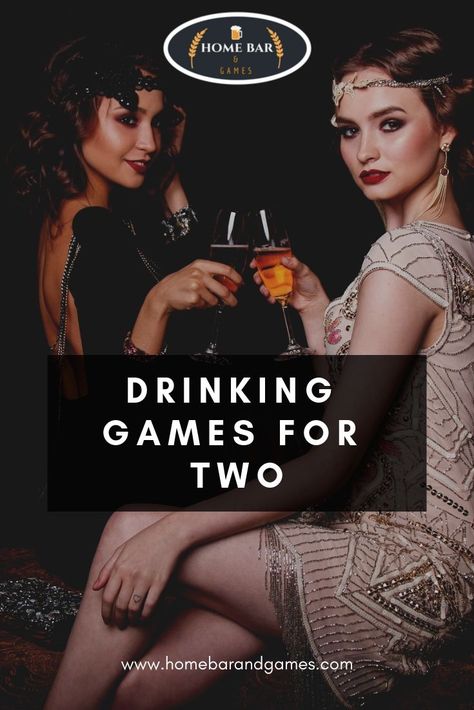 Who says that two can’t be a party? Whether you’re limited on guests but not the booze or maybe just want to have an evening with two, here are a few games to enjoy...  #homebarandgames #drinkinggames Drinking Games For 2 People, Two People Drinking Games, Drinking Games For 2 Friends, 2 People Drinking Games, 2 Person Drinking Game, Two Person Drinking Games, 2 Player Drinking Games, Friends Drinking Game, Drinking Games For Two