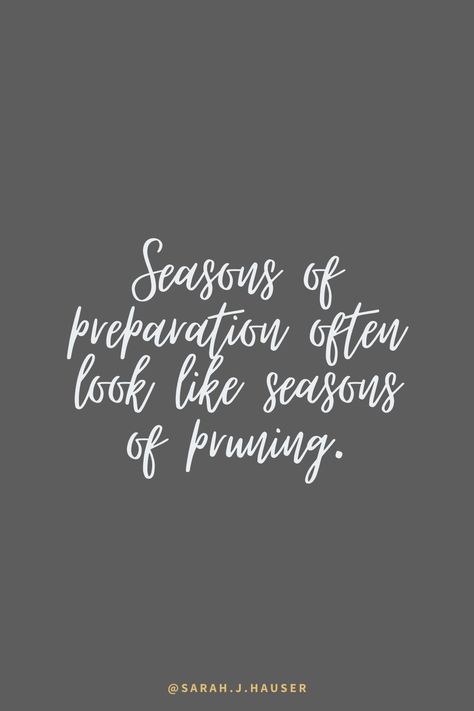 Quotes About Pruning, New Season Of Life Quotes Faith, Being Prepared Quotes, Season Of Preparation Quotes, Pruning Season Quotes, Pruning Season God, Seasons In Life Quotes, Pruning Quotes, Hard Seasons Of Life Quotes