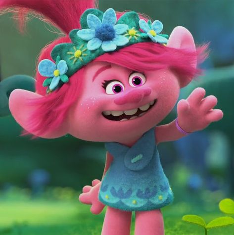 Poppy Trolls Icon, Paz Core, Trolls Icon, Poppy From Trolls, Poppy Costume, Trolls Headband, Poppy Trolls, Lucas Movie, Dreamworks Characters