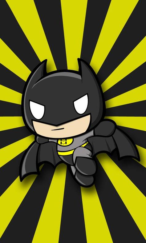 Chibi Batman, Batman Painting, Cute Batman, Chibi Marvel, Baby Batman, Batman Stuff, Batman Poster, Batman Party, Batman Wallpaper