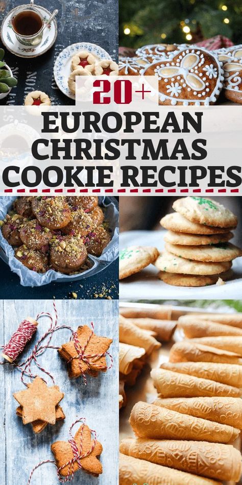 It's the Holiday season and what a better way to celebrate it then with a cookie in hand. Europeans have plenty of different ways to make delicious cookies. I hope you'll enjoy this collection of European Christmas Cookie Recipes and make one, two, or more of them for your holiday. #cookies #European via @https://www.pinterest.com/innocentdelight/ European Christmas Cookies, Holiday Cooking Thanksgiving, Holiday Cooking Recipes, Holiday Cooking Christmas, Christmas Crock, German Christmas Food, Cooking Christmas, German Christmas Cookies, Christmas Cookie Recipes Holiday