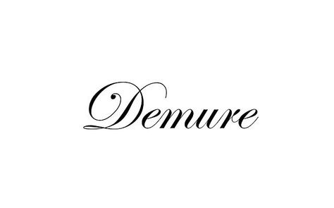 . Demure Tattoo, Supermodel Body, All Things Pink, Typographic Logo Design, She's A Lady, Eye Makeup Pictures, Ultra Feminine, Barbie Princess, Simplistic Tattoos