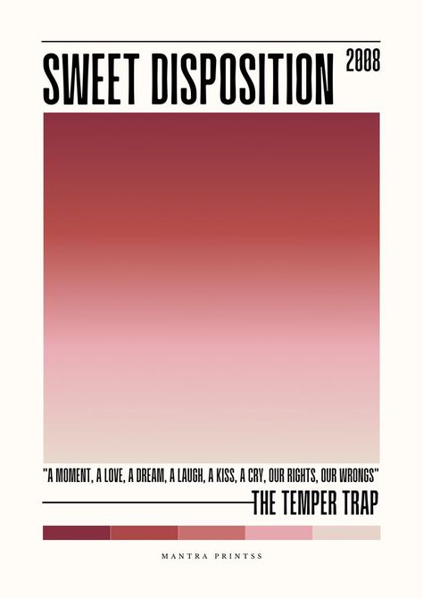 Sweet Disposition Temper Trap, Me Before You Aesthetic, Bedroom Gallery Wall, The Temper Trap, Sweet Disposition, Gallery Wall Bedroom, Modern Music, Dining Room Office, Wall Ideas