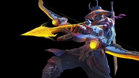 Yi Sun Shin, Yi Sun Sin, Bang Bang, Mobile Legends, Character Design, Fan Art, Sun, Anime, Quick Saves