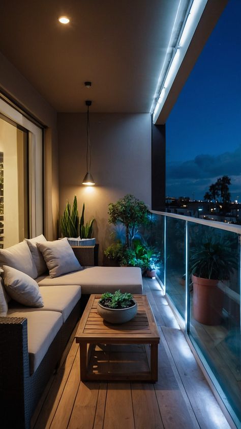 Transform your small balcony into a cozy oasis with these apartment decor and design ideas Discover creative DIY apartment decor solutions and space-saving ideas for potted plants to elevate your outdoor living space Townhome Balcony Ideas, Balcony Decor Ideas For Apartments, Balcony Garden Decor Ideas, Balcony Couch, Outdoor Balcony Furniture, Modern Balcony Design, Patio Decorating Ideas Apartment, Tiny Balcony, Modern Balcony