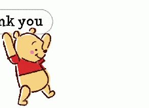 Winnie the Pooh GIF Stickers | Cute Kawaii Resources Thanks Gif Cute, Thank U Gif, Thank You Kawaii, Thank You Cartoon Images, Thank You Gif Animation, Thank You Images Gif, Thank You Cute Gif, Thank You Cute Images, Gif Thank You