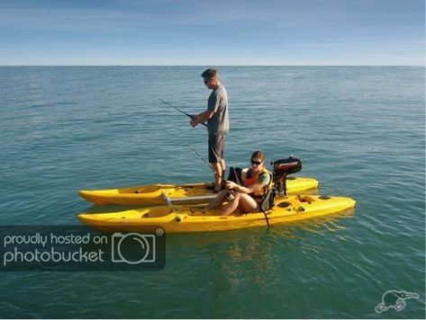 Inflatable Boat - Survivalist Forum Kayak Outriggers, Kayak Ideas, Canoe Plans, John Boats, Fish Hunter, Fishing Ideas, Welding Ideas, Atv Trailers, Kayak Boats