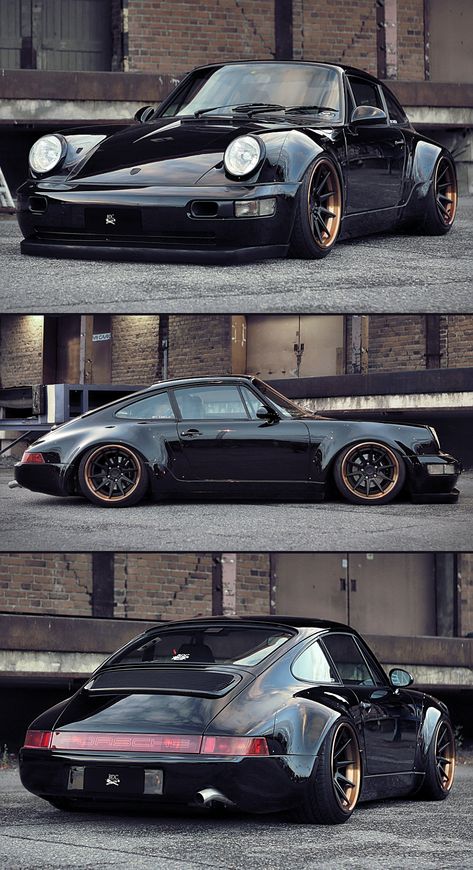 Carros Porsche, Custom Porsche, Vw Mk1, Porsche Sports Car, Porsche 930, Vintage Sports Cars, Porsche Motorsport, New Retro Wave, Porsche 964