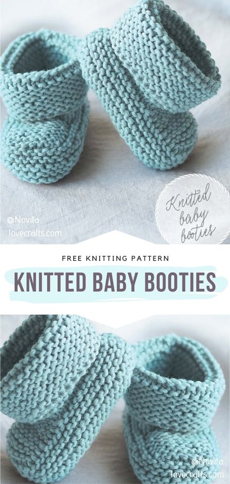 Corak Krusye, Projek Mengait, Knitted Baby Boots, Knitted Baby Booties, Baby Booties Free Pattern, Knit Baby Shoes, Baby Hug, Baby Booties Knitting Pattern, Baby Booties Pattern