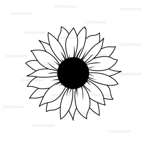 Embrace the beauty of sunflowers with these exquisite drawings, stencils, and sketches. Perfect for crafting and artistic projects. #SunflowerDrawing #Stencils #Sketches Sunflower Embroidery Simple Pattern, Sunflower Stencils Printables Free, Sunflower Drawing Outline, Sunflower Cricut Template, Sunflower Vector Illustrations, Small Sunflower Drawing Simple, Sunflower Tattoo Stencil Outline, Sunflower Clipart Black And White, Flower Clip Art Black And White