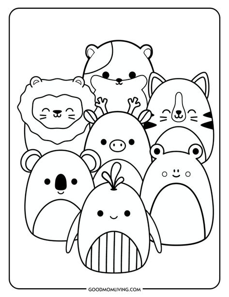 Squishmallow printable free Squishmallow Printable, Squishmallows Drawing, Aesthetic Squishmallows, Squishmallows Aesthetic, Coloring Pages Food, Squishmallow Coloring Pages, Coloring Supplies, Coloring Book Art, Free Printable Coloring Pages