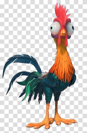 Hey Hey Moana, Moana Chicken, Maui Disney, Moana Poster, Hei Hei Moana, Monster Truck Art, Moana Theme Birthday, Rooster Illustration, Disney Png