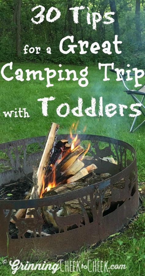 Great tips for our next camping trip Camping Checklist Printable, Camping Toys, Camp Read, Camping With Toddlers, Camping Books, First Time Camping, Best Tents For Camping, Camping Guide, Family Camping Trip