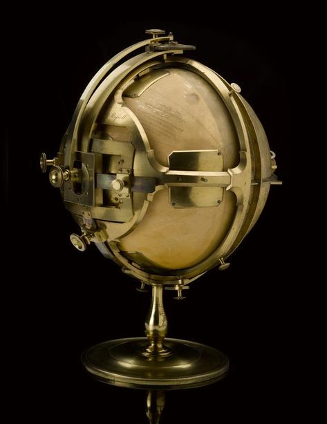 Moon globe by John Russell;England;1797 | Science Museum Group Collection Moon Globe, Lunar Surface, John Russell, Armillary Sphere, Sundials, Earth Globe, Map Globe, Deco Originale, Dieselpunk