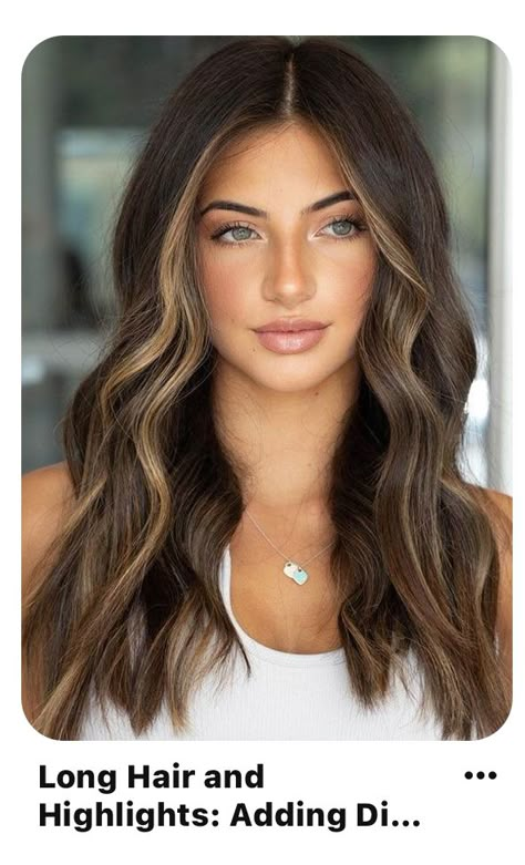 Brown Hair Dimension Brunettes, Brown Hair Looks, Medium Brown Hair, Brown Hair Inspo, Brunette Hair With Highlights, Dark Hair With Highlights, Brunette Balayage Hair, Trendy Hair Color, Brown Blonde Hair