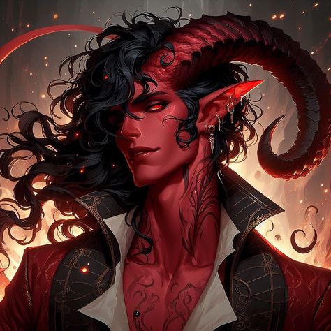 DnD, RPG, Male Tiefling, Red Tiefling, RPG Character, Character concept. Winged Tiefling Male, Tiefling Oc Male, Tiefling Male Art, Male Tiefling Art, Red Tiefling Male, Dnd Characters Male, Dnd Tiefling Male, Red Tiefling, Male Tiefling