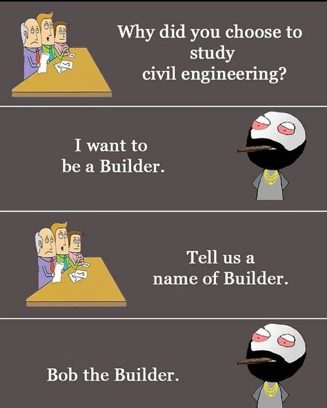 Civil Engineering Funny, Civil Engineering Jokes, Civil Engineering Humor, Engineering Jokes, Engineering Funny, Be Like Bro, Engineering Memes, Engineering Humor, Civil Engineer