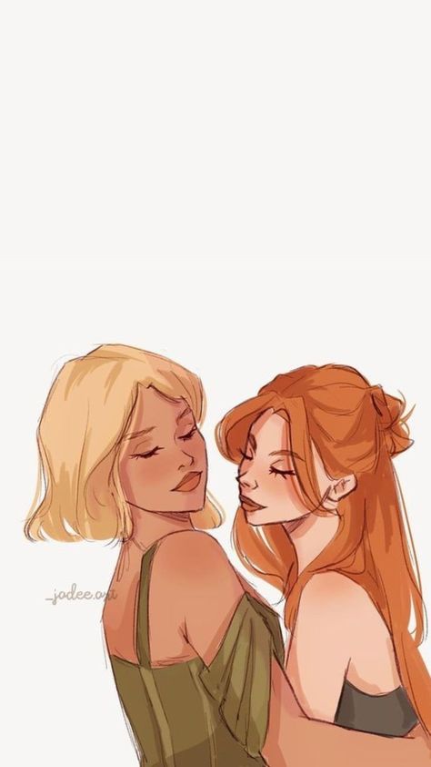 Artist: jadee.art Evelyn And Celia Fanart, Evelyn And Celia, Hugo Book, Imperiul Roman, Seven Husbands Of Evelyn Hugo, Taylor Jenkins Reid, Evelyn Hugo, Lesbian Art, Queer Art