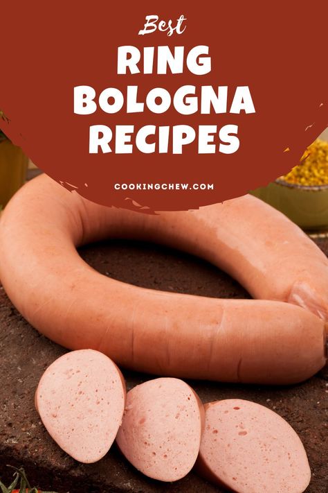 Recipes Using Ring Bologna, What To Make With Ring Bologna, Ring Bologna Recipes Crock Pot, How To Cook Ring Bologna, Ring Bologna Sheet Pan Dinner, Ring Bologna And Rice Recipes, Bologna Ring Recipes, Ring Bolonga Recipes, Ring Bologna Recipes Meals