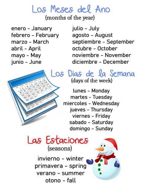 Months, Days & Seasons (SPANISH) ~ Anchor Chart * Jungle Academy Dominican Spanish Words, Days Of The Week In Spanish, Spanish Weekdays, Spanish Study Notes, Days In Spanish, Spanish Basics Learning, Spanish Seasons, Seasons In Spanish, Spanish Months