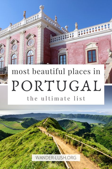 Where to go in Portugal | Portugal Travel | Portugal guide | Portugal destinations | Portugal travel itinerary #Lisbon #Porto #Algarve Santiago De Compostela, Portugal Destinations, Bucket List Europe, Lisbon Portugal Travel, Portugal Vacation, Places In Portugal, Portugal Travel Guide, Lisbon Travel, Visit Portugal