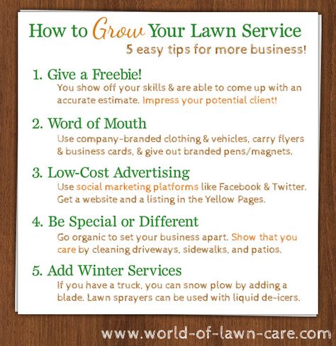 Have a #lawncare business? We have 5 easy tips to promote and increase your income. Lawn Mowing Business, Lawn Care Business Cards, Landscaping Business Cards, Lawn Care Business, Yard Maintenance, Landscaping Business, Lawn Care Tips, Lawn Service, Lawn And Landscape