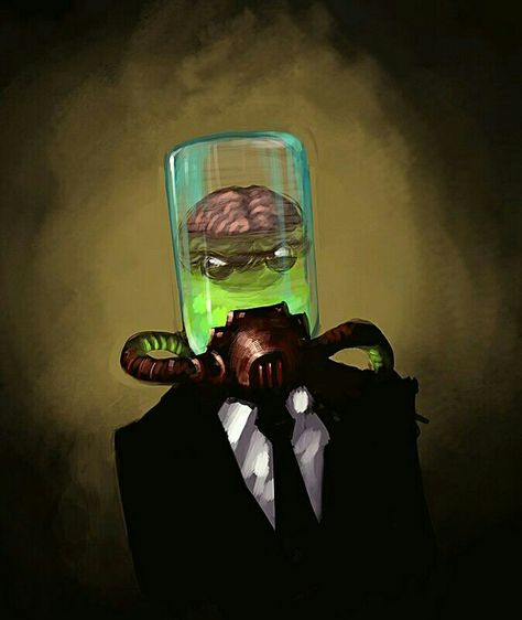 Brain in a jar Brain In A Jar, Arnim Zola, Jar Art, Arte Robot, 다크 판타지, Futuristic Art, Alien Art, Sketch Inspiration, Arte Fantasy