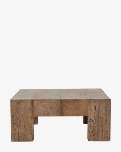 McGee & Co. Living Room Furniture – Page 4 Elegant Living Room Furniture, Organic Coffee Table, Living Room Styling, Large Square Coffee Table, Room Styling, Perfect Coffee Table, Dovetail Joinery, Coffee Table Farmhouse, Oak Coffee Table