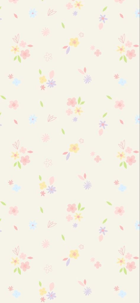 Spring Wall Paper, Pink And Yellow Flowers Wallpaper, Petals Wallpaper, Flower Petals Wallpaper, Spring Aesthetic Pink, Cute Wallpapers For Spring, Soft Colors Wallpaper, Spring Aesthetic Wallpaper, April Wallpaper Iphone